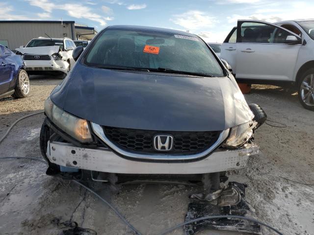 19XFB2F58DE237836 - 2013 HONDA CIVIC LX GRAY photo 5