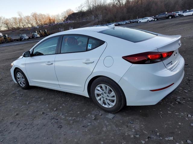 5NPD74LF7JH396811 - 2018 HYUNDAI ELANTRA SE WHITE photo 2