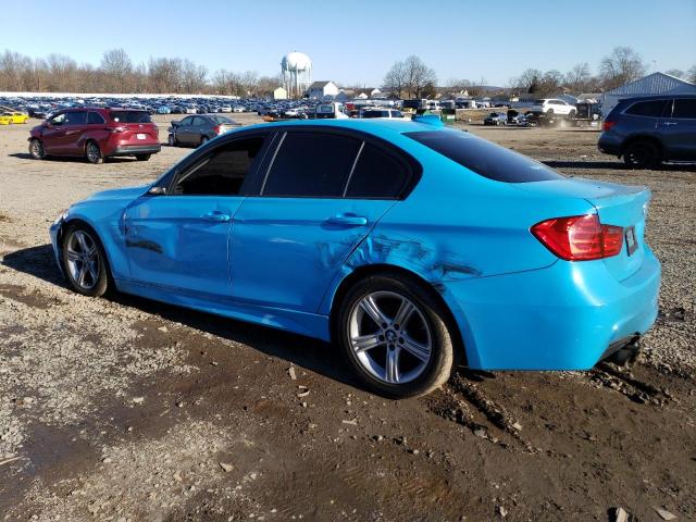 WBA3B5C53DF597415 - 2013 BMW 328 XI SULEV BLUE photo 2