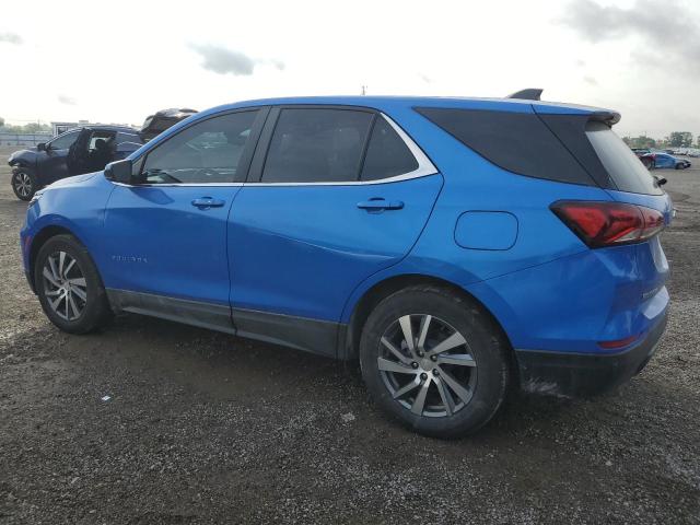 3GNAXKEG6RS132484 - 2024 CHEVROLET EQUINOX LT BLUE photo 2