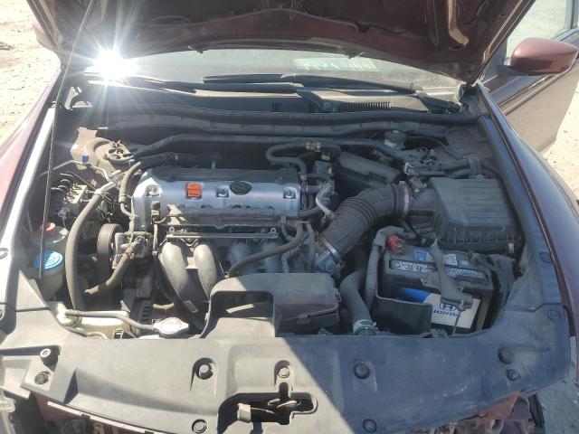 1HGCP2F84CA201157 - 2012 HONDA ACCORD EXL ბურგუნდია ფოტო 11