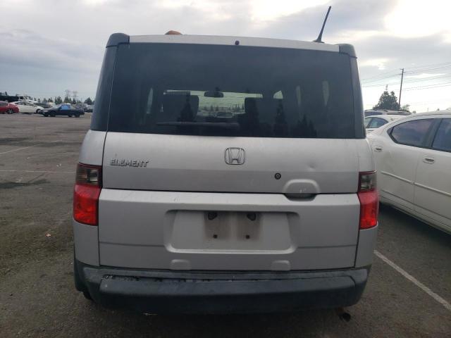 5J6YH18798L016141 - 2008 HONDA ELEMENT EX SILVER photo 6