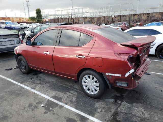 3N1CN7AP7KL842197 - 2019 NISSAN VERSA S BURGUNDY photo 2