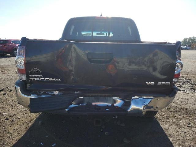 3TMLU4EN6EM138661 - 2014 TOYOTA TACOMA DOUBLE CAB BLACK photo 6