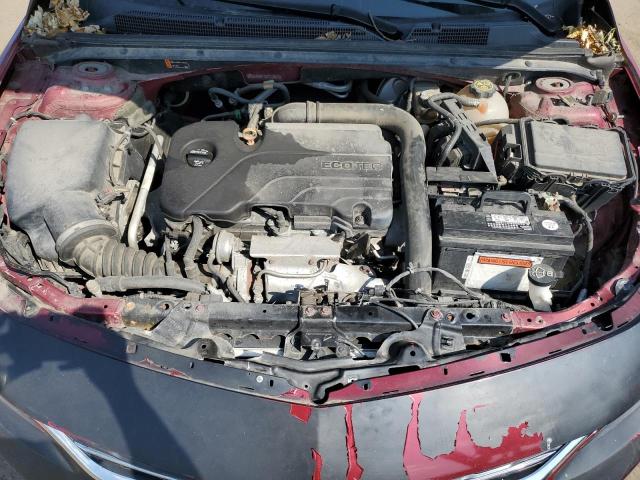 1G1ZD5ST3JF273070 - 2018 CHEVROLET MALIBU LT წითელი ფოტო 11
