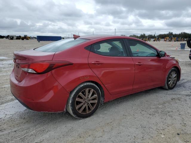 KMHDH4AE5GU526246 - 2016 HYUNDAI ELANTRA SE RED photo 3