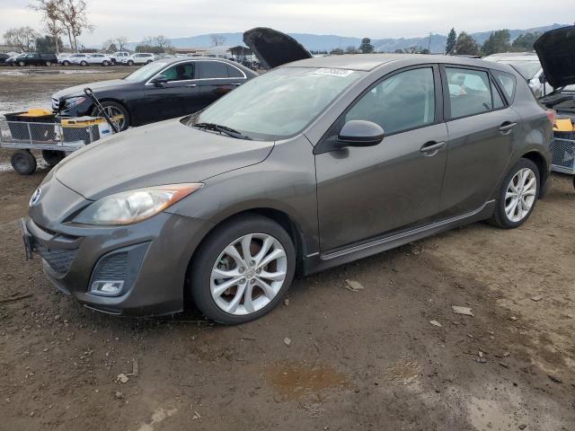 JM1BL1H66A1335385 - 2010 MAZDA 3 S GRAY photo 1