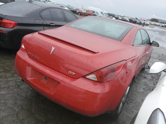 1G2ZH36N574106147 - 2007 PONTIAC G6 GT RED photo 3