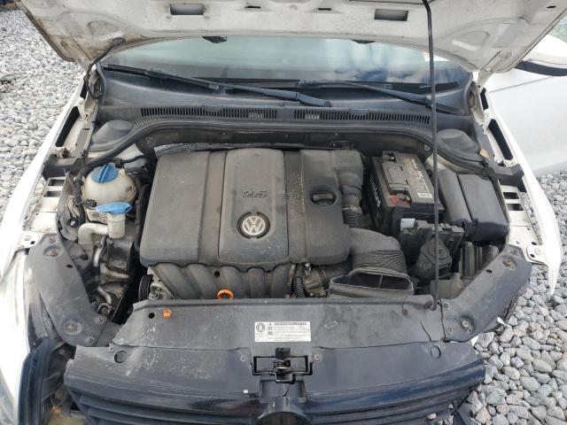 3VWDZ7AJ1BM371463 - 2011 VOLKSWAGEN JETTA SE WHITE photo 11