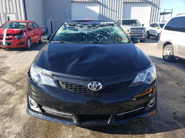 4T1BF1FK5DU258188 - 2013 TOYOTA CAMRY L BLACK photo 5