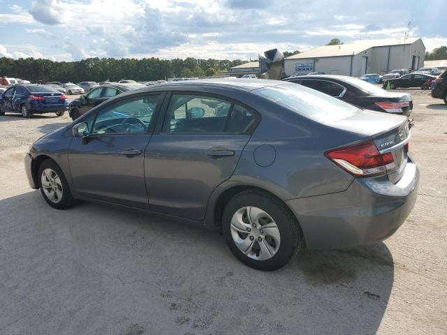 2HGFB2F57FH551213 - 2015 HONDA CIVIC LX GRAY photo 2