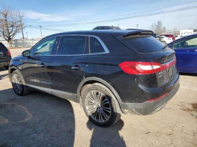 2LMTJ8LR5GBL50493 - 2016 LINCOLN MKX RESERVE Schwarz Foto 2