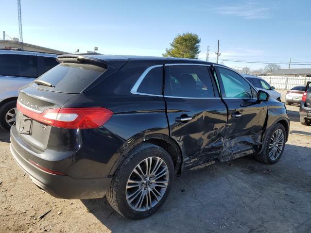 2LMTJ8LR5GBL50493 - 2016 LINCOLN MKX RESERVE BLACK photo 3