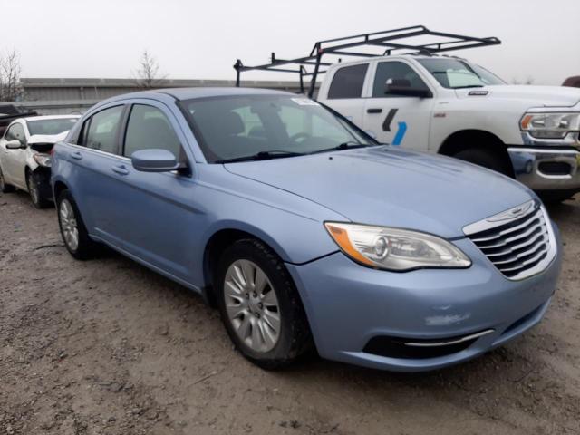 1C3CCBAB1CN282547 - 2012 CHRYSLER 200 LX BLUE photo 4