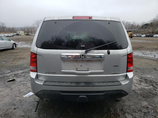 5FNYF4H74EB039905 - 2014 HONDA PILOT EXLN SILVER photo 6