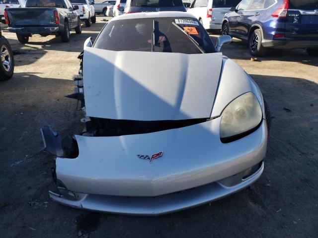 1G1YY26U675131215 - 2007 CHEVROLET CORVETTE SILVER photo 5