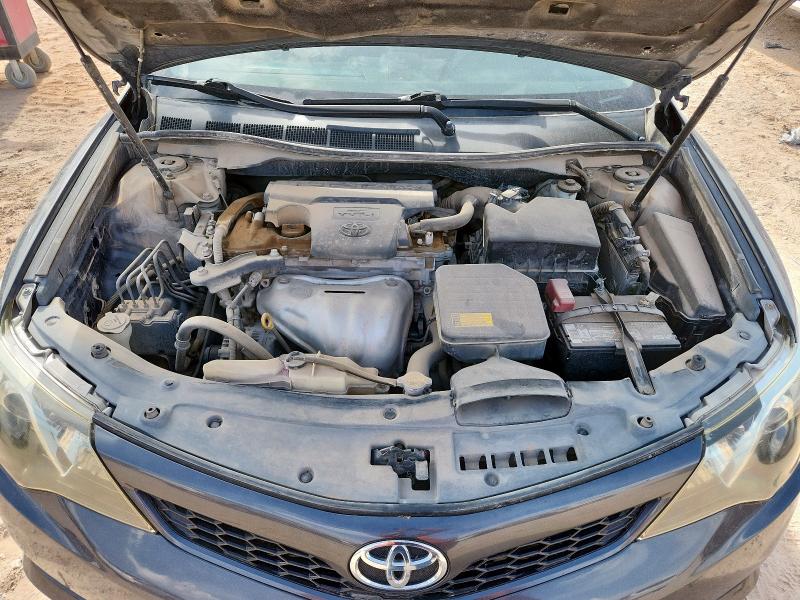 4T1BF1FK2CU589499 - 2012 TOYOTA CAMRY BASE GRAY photo 11