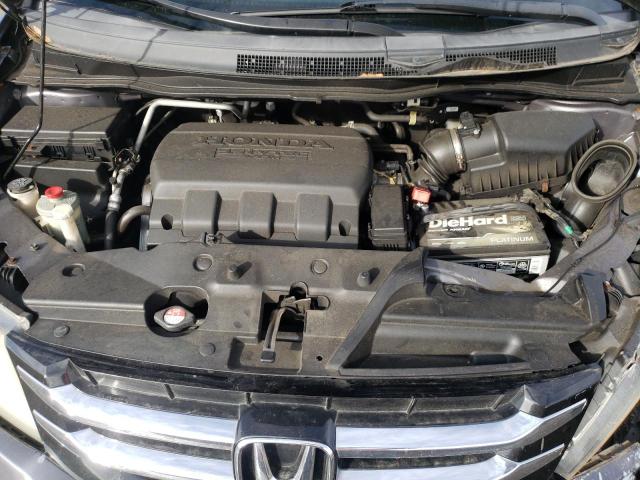 5FNRL5H49EB077588 - 2014 HONDA ODYSSEY EX GRAY photo 12