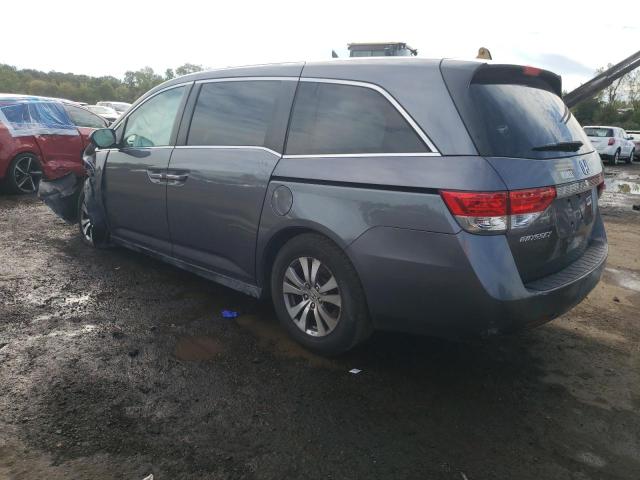 5FNRL5H49EB077588 - 2014 HONDA ODYSSEY EX GRAY photo 2