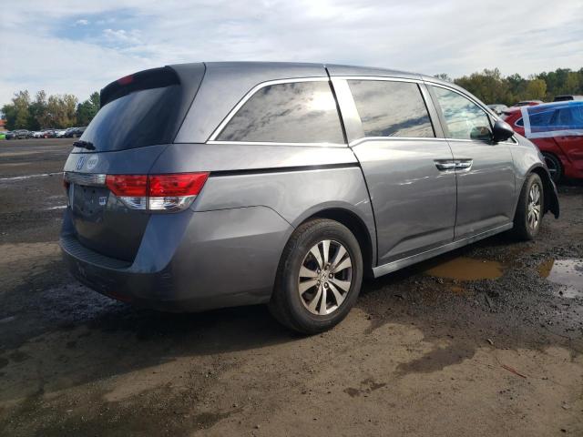5FNRL5H49EB077588 - 2014 HONDA ODYSSEY EX GRAY photo 3