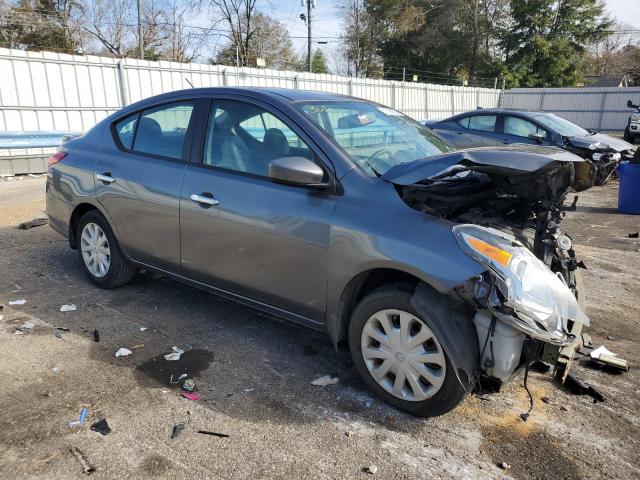 3N1CN7APXGL866887 - 2016 NISSAN VERSA S GRAY photo 4