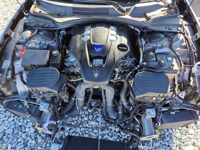 ZAM57RTA1E1080352 - 2014 MASERATI GHIBLI S 银色 照片 11