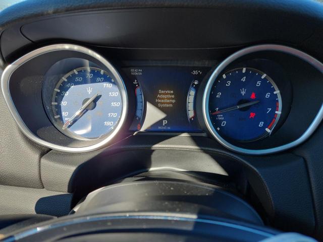 ZAM57RTA1E1080352 - 2014 MASERATI GHIBLI S 银色 照片 9