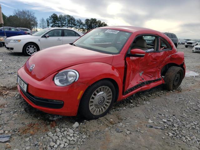 3VWJP7AT8DM674673 - 2013 VOLKSWAGEN BEETLE RED photo 1