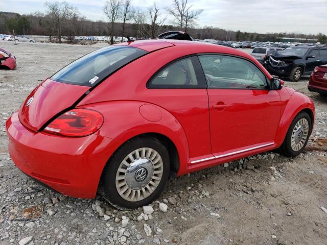 3VWJP7AT8DM674673 - 2013 VOLKSWAGEN BEETLE RED photo 3