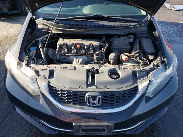 19XFB2F59DE264799 - 2013 HONDA CIVIC LX BROWN photo 11