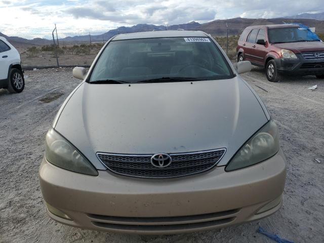 4T1BF32K23U563633 - 2003 TOYOTA CAMRY LE TAN photo 5