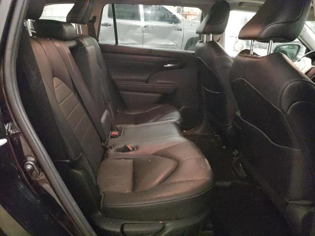 5TDGZRBH0MS533397 - 2021 TOYOTA HIGHLANDER XLE BLACK photo 11