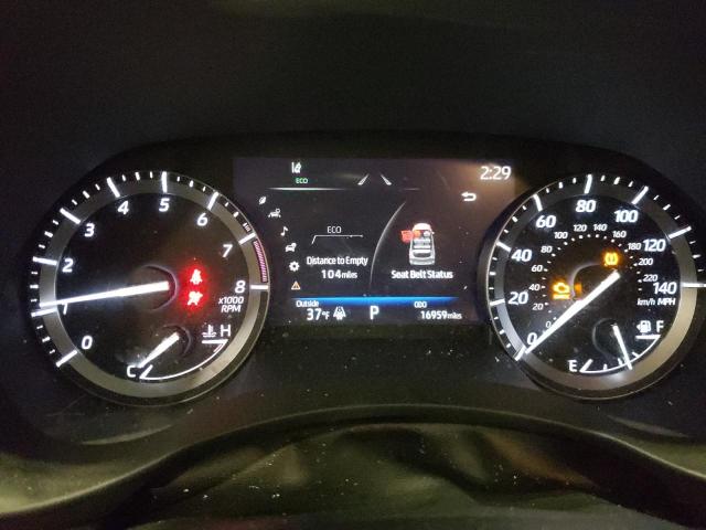 5TDGZRBH0MS533397 - 2021 TOYOTA HIGHLANDER XLE BLACK photo 9