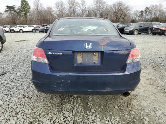 1HGCP2F73AA000466 - 2010 HONDA ACCORD EX BLUE photo 6