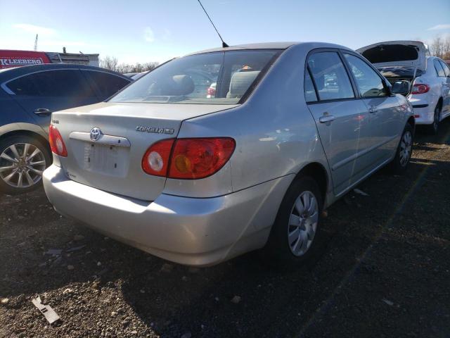 2T1BR32E24C173460 - 2004 TOYOTA COROLLA CE SILVER photo 3