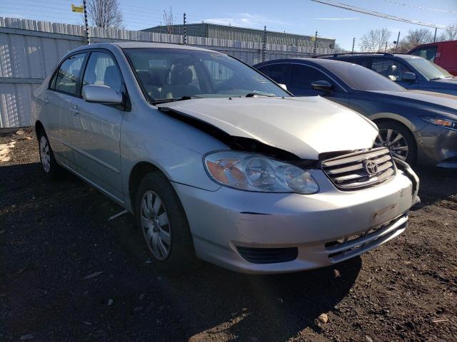 2T1BR32E24C173460 - 2004 TOYOTA COROLLA CE SILVER photo 4