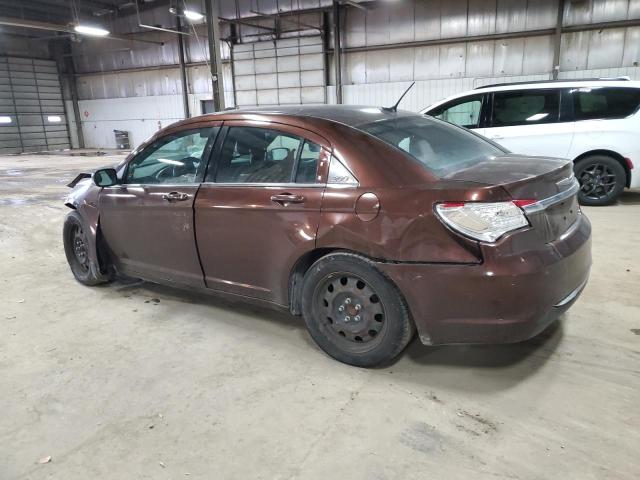 1C3CCBAB5DN762270 - 2013 CHRYSLER 200 LX BROWN photo 2