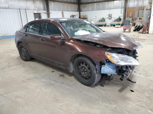 1C3CCBAB5DN762270 - 2013 CHRYSLER 200 LX BROWN photo 4