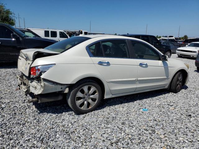 1HGCP36838A036909 - 2008 HONDA ACCORD EXL WHITE photo 3