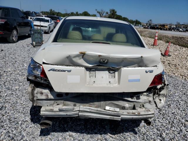 1HGCP36838A036909 - 2008 HONDA ACCORD EXL WHITE photo 6