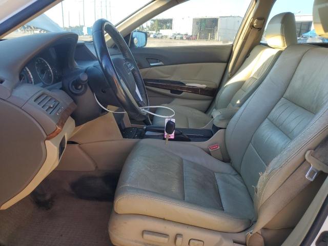 1HGCP36838A036909 - 2008 HONDA ACCORD EXL WHITE photo 7