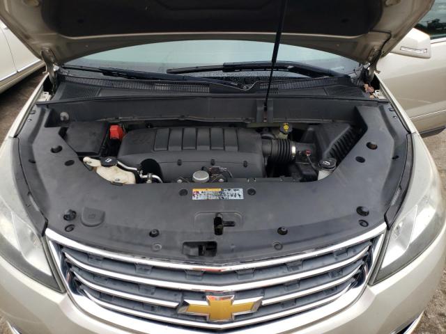 1GNKRLKD8DJ111192 - 2013 CHEVROLET TRAVERSE LTZ GOLD photo 11