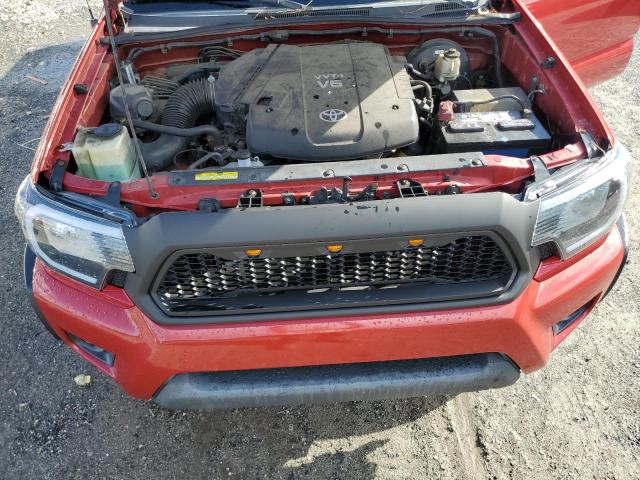 5TFJU4GN9EX051982 - 2014 TOYOTA TACOMA DOUBLE CAB PRERUNNER RED photo 11