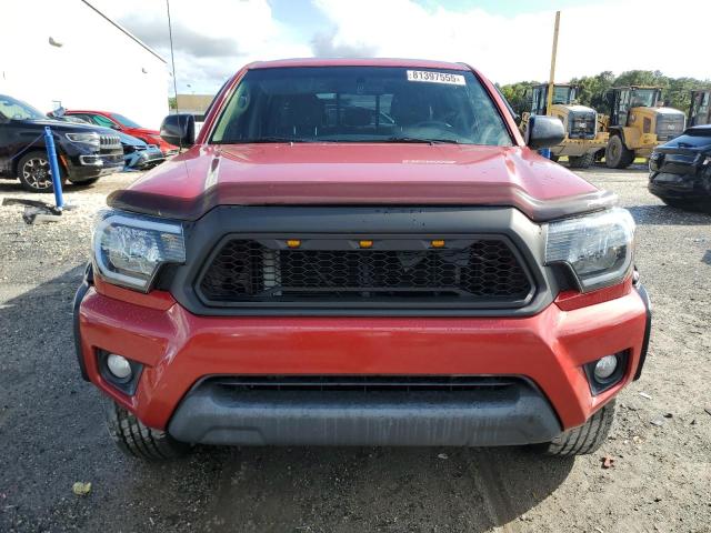 5TFJU4GN9EX051982 - 2014 TOYOTA TACOMA DOUBLE CAB PRERUNNER RED photo 5