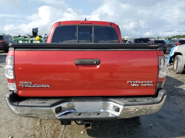 5TFJU4GN9EX051982 - 2014 TOYOTA TACOMA DOUBLE CAB PRERUNNER RED photo 6