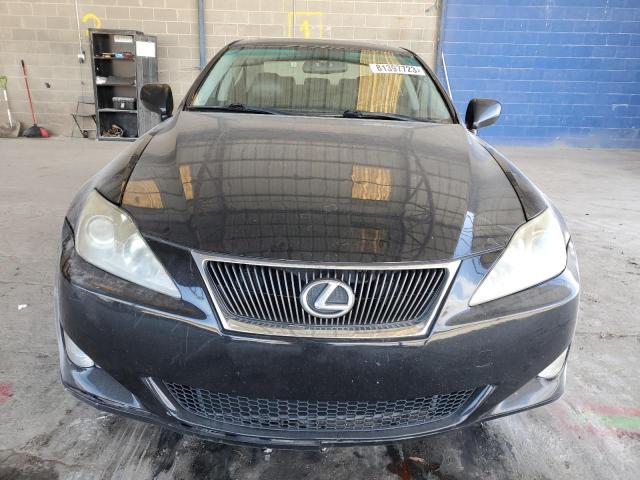 JTHCK262482024036 - 2008 LEXUS IS 250 BLACK photo 5