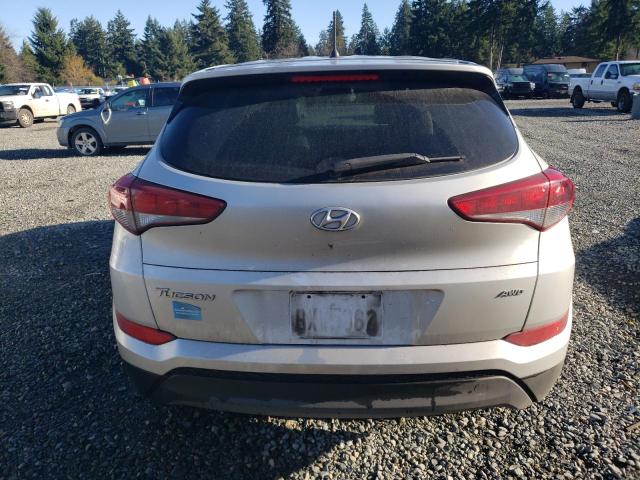 KM8J2CA40JU638157 - 2018 HYUNDAI TUCSON SE SILVER photo 6