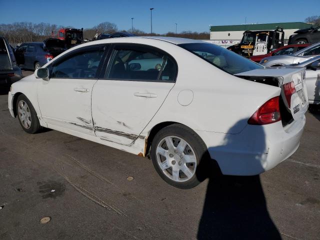 2HGFA16527H501236 - 2007 HONDA CIVIC LX WHITE photo 2