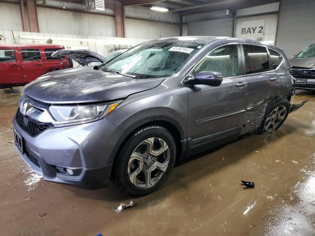 5J6RW2H51JL033312 - 2018 HONDA CR-V EX GRAY photo 1