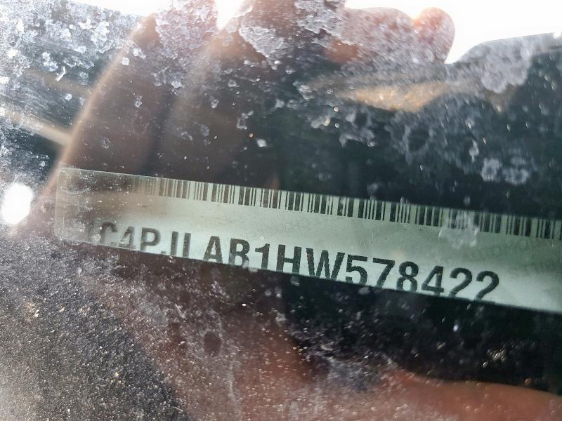 1C4PJLAB1HW578422 - 2017 JEEP CHEROKEE SPORT 灰色 照片 13